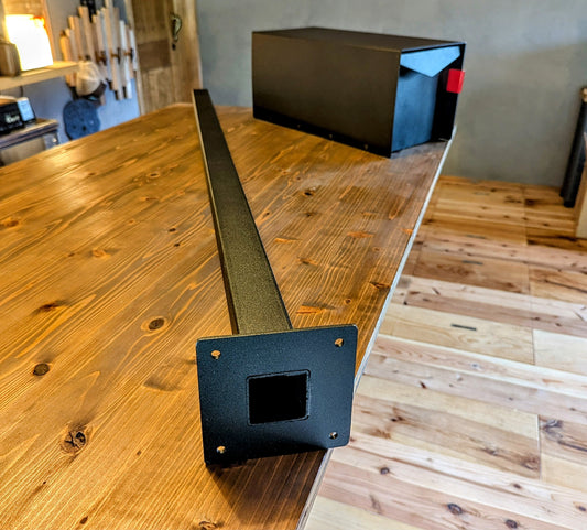 Mailbox box ready to install
